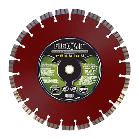 Flexovit COMBINATION DIAMOND BLADE PREMIUM 44497